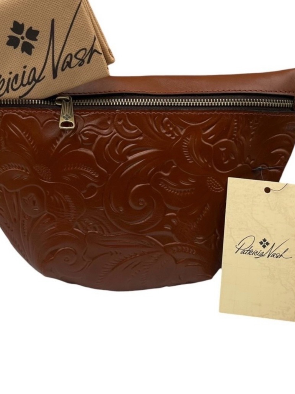 Patricia Nash Leather Tenchi Bag